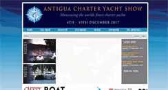 Desktop Screenshot of antiguayachtshow.com